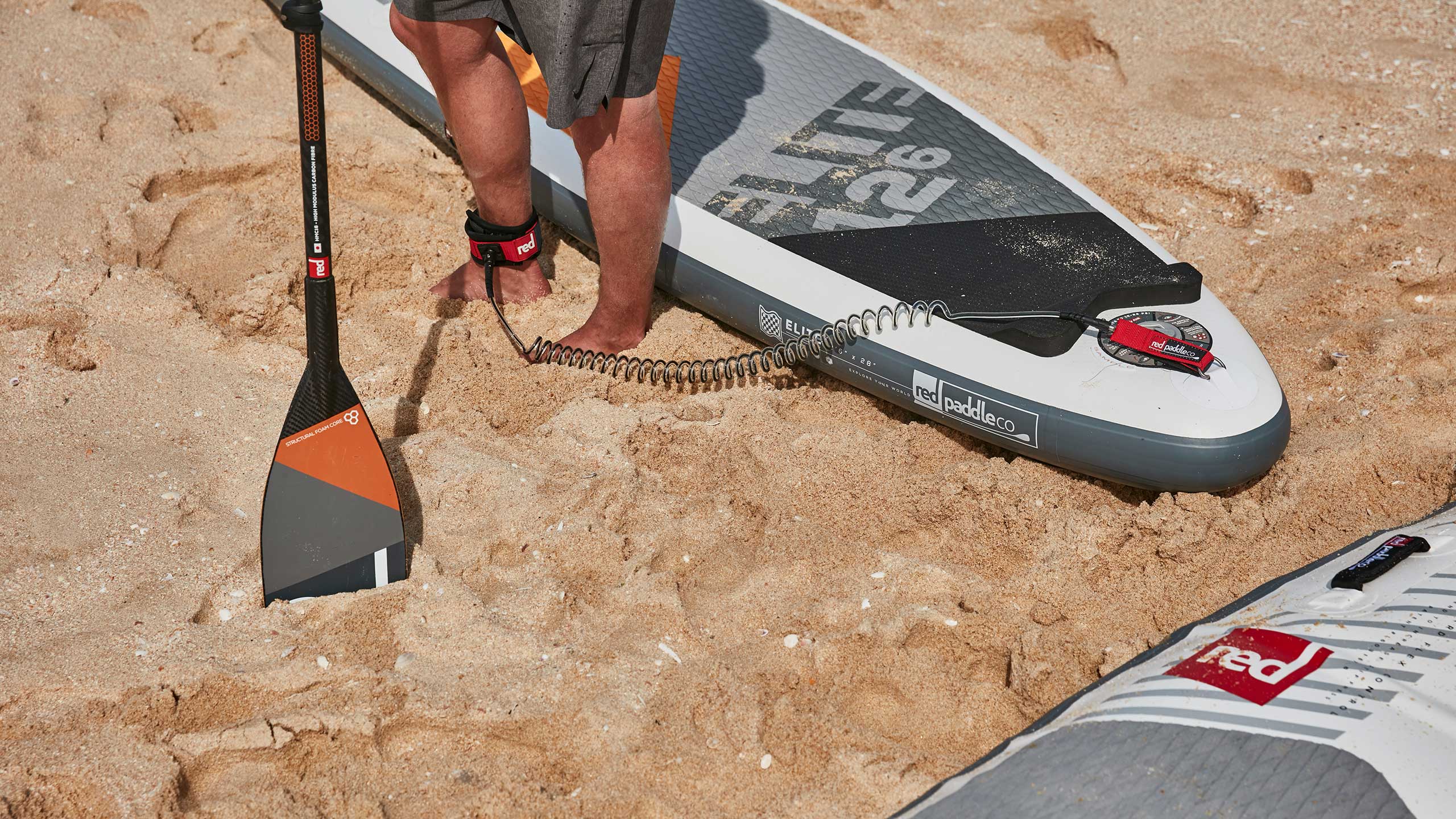 Red Paddle Co Leash Coiled 8' 8'0