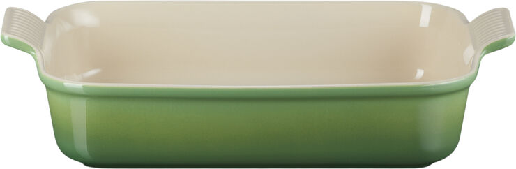 Le Creuset Heritage Rekt Fad 37/32cm Bamboo Green Bamboo green