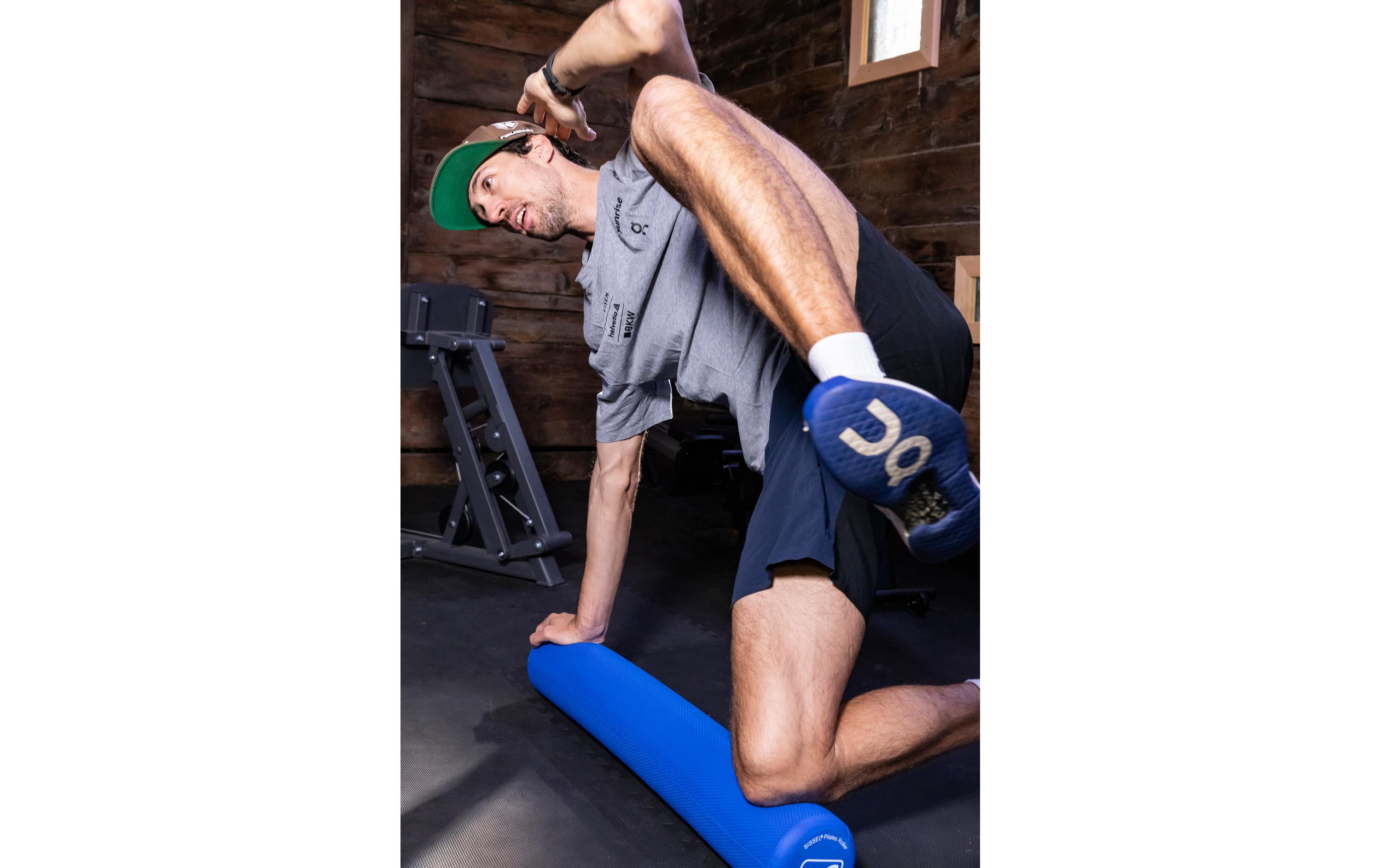 Pilates Roller Pro 15 x 90 cm BlauPilates Trainingsgerät