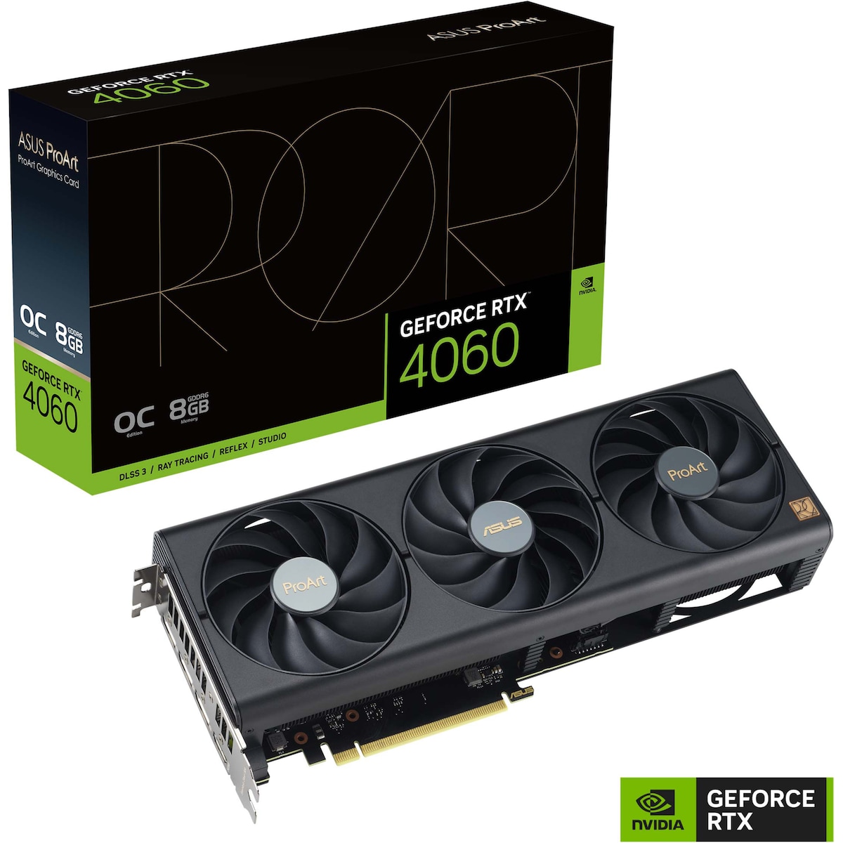 ASUS GeForce RTX 4060 ProArt graphics card (8 GB GDDR6)