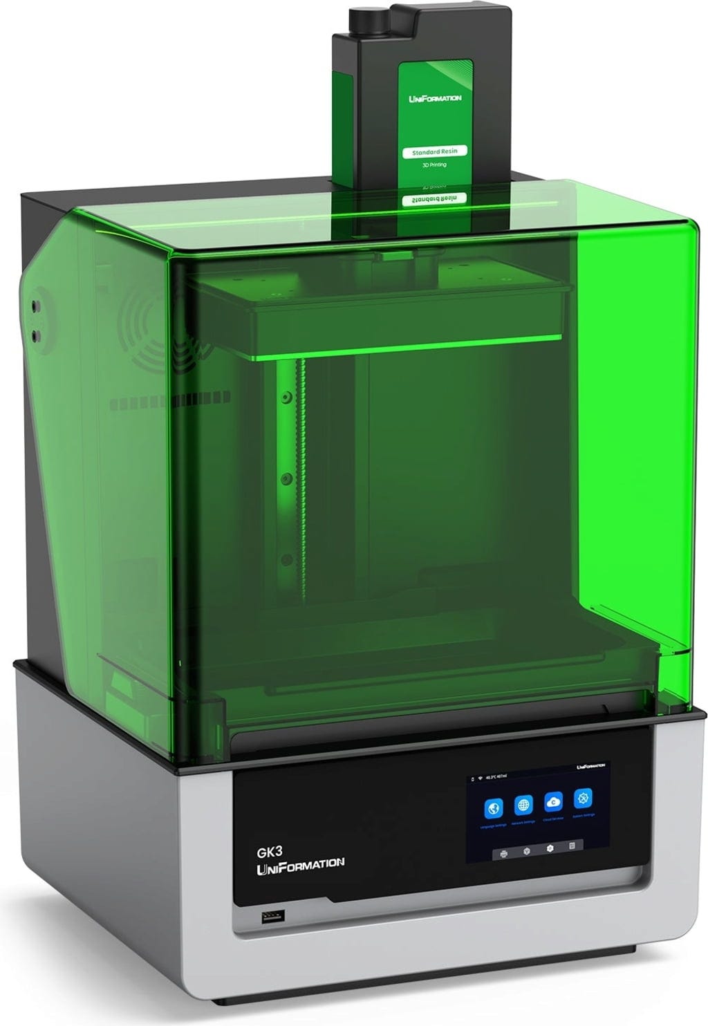 UniFormation  GK3, T-Screw    16K Resin Drucker für Visionäre
