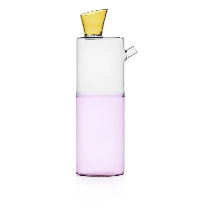Ichendorf Milano Carafe Travasi en borosicilicate | Rose pâle