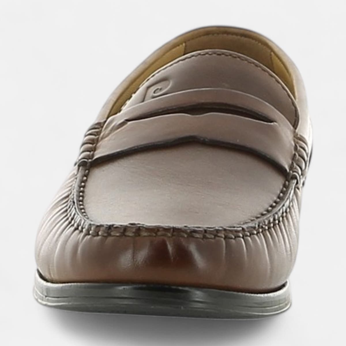 Mocassins Homme en cuir cognac