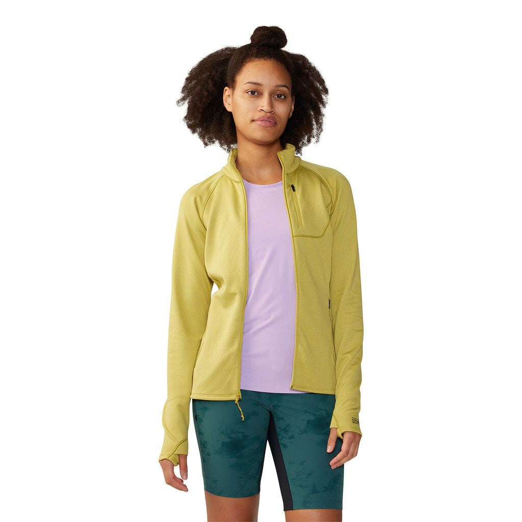 Fleecejacke Glacial Trail bright olive 351