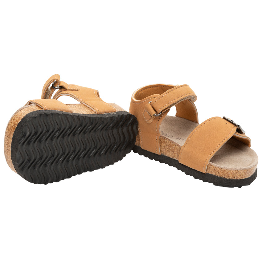 Sandales en suédine avec boucle en métal pour bébé garçon