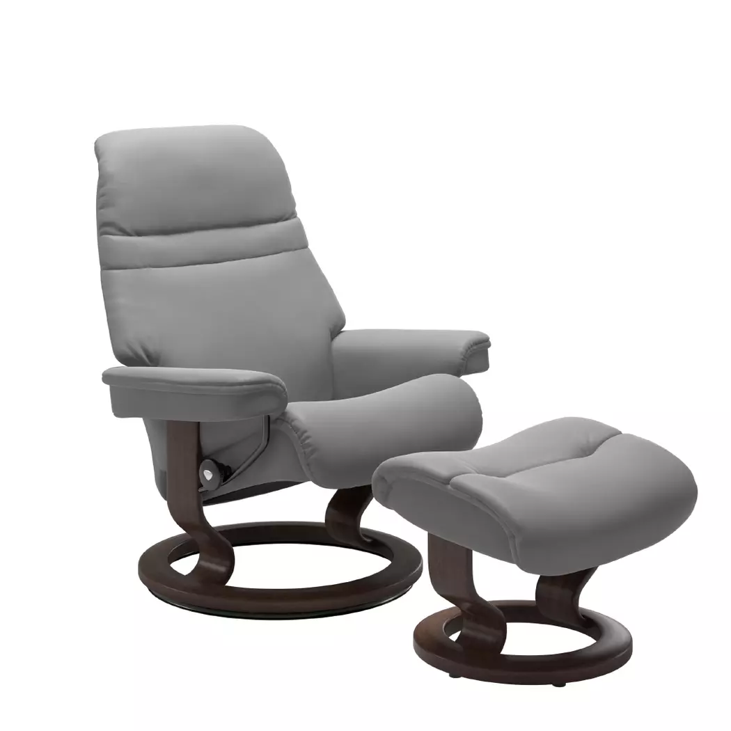 Sessel mit Hocker Sunrise Classic