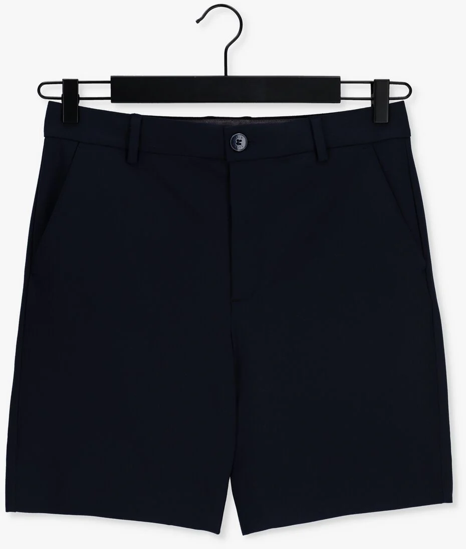 PLAIN donkerblauwe plain korte broek oscar shorts 285