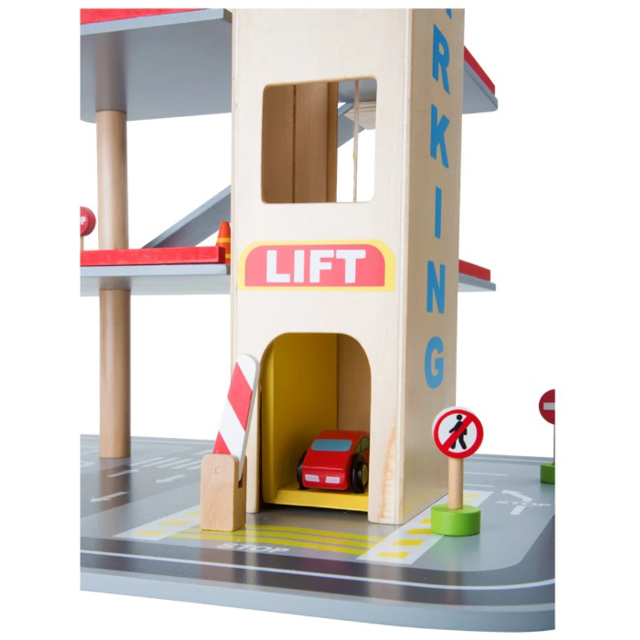 small foot® Parkhaus Rasante Abfahrt