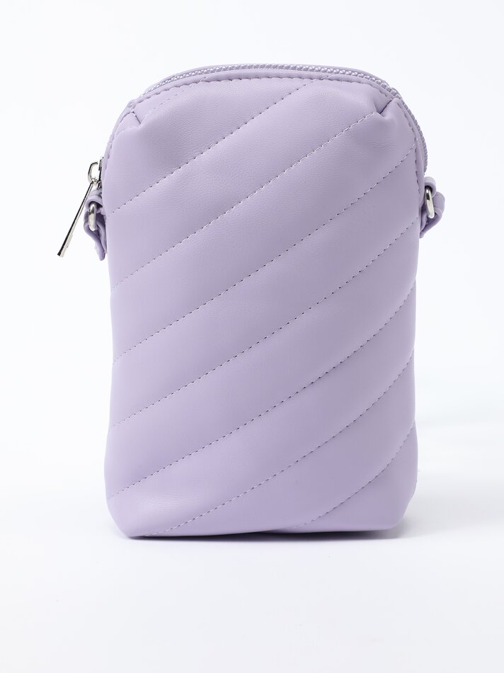 Capa acolchoada para celular - Lilás