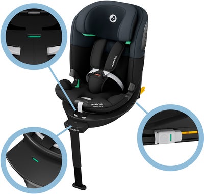 Maxi-Cosi Emerald 360 S Bilstol, Tonal Black