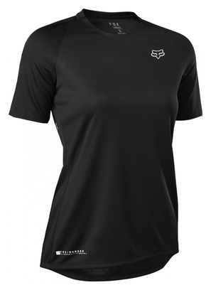 Maillot Manches Courtes Femme Fox Ranger Power Dry Noir