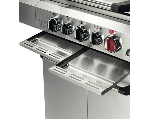 Enders Kansas II Pro 3 SIK Turbo gasgrill met 3 branders + achterbrander en uitneembare vetopvangbak