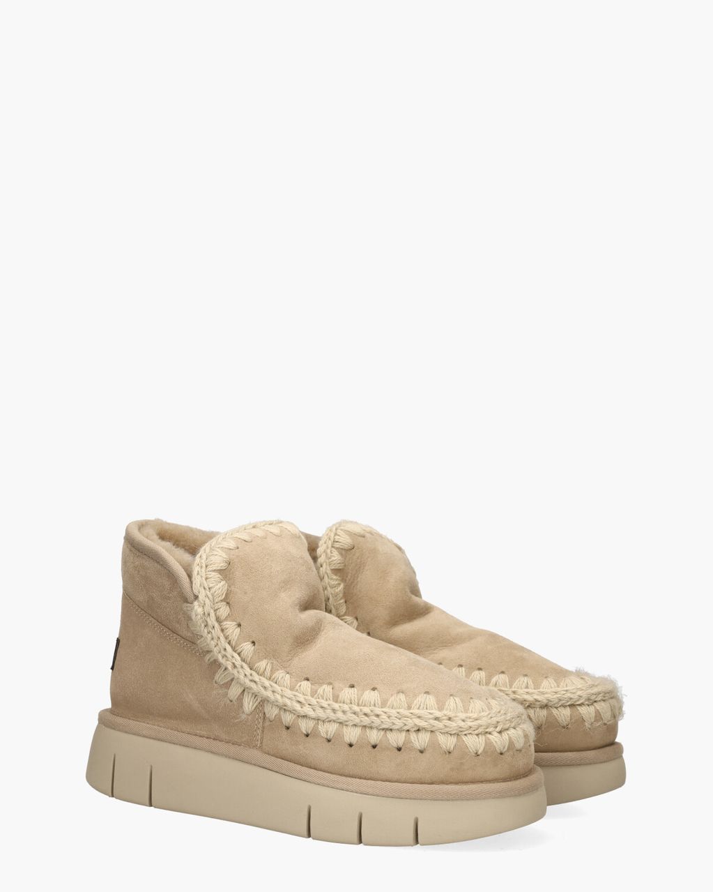 Mou Eskimo Bounce Lichtbruin Dames Enkelboots