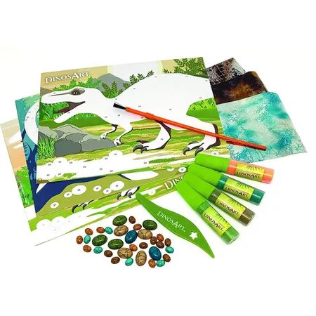 Hape Dinos Art - Dino Sand- und Folienkunst