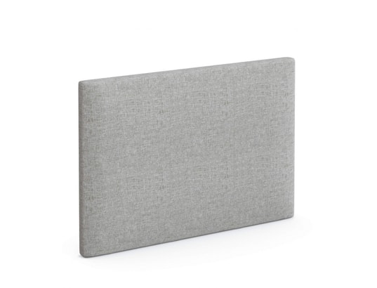 SOMEO - Tête de lit déco gris souris 140 cm