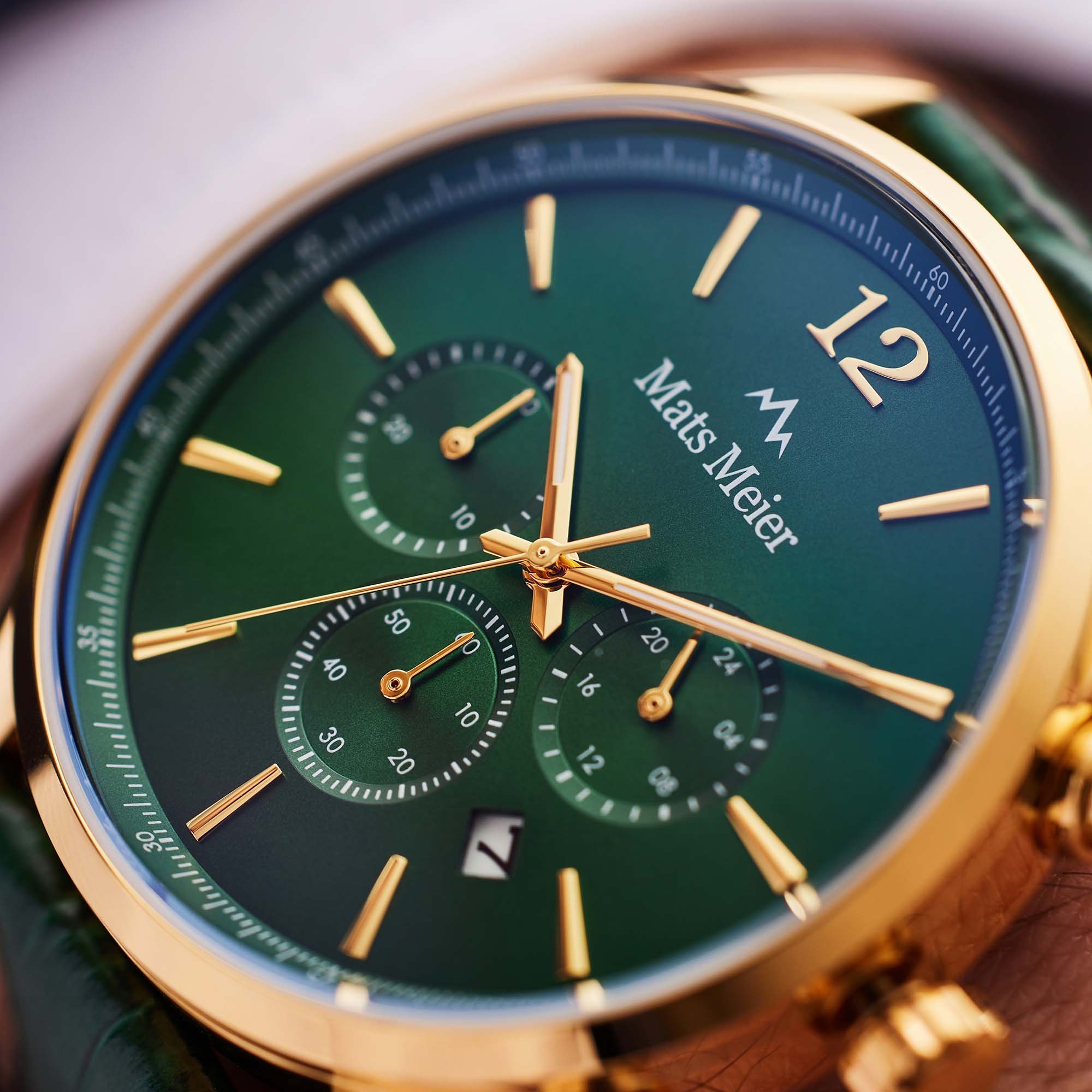 horloge Mats Meier Mats Meier Groen