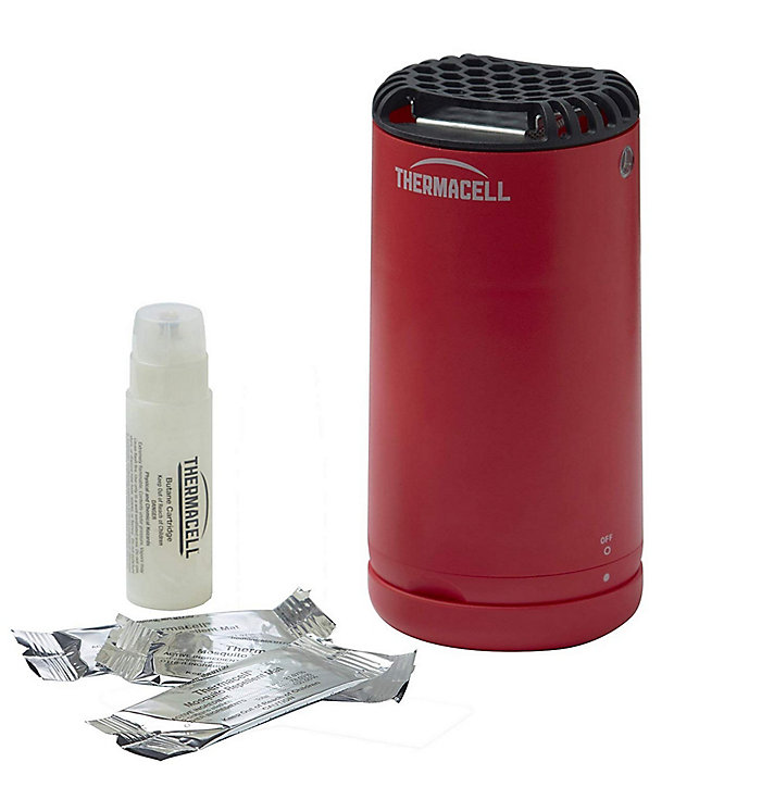 Bouclier anti moustiques Thermacell patio rouge