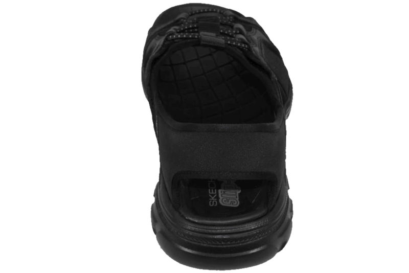 SKECHERS REVOLTED SS-MERRICK BLACK SANDAL SLIP-INS
