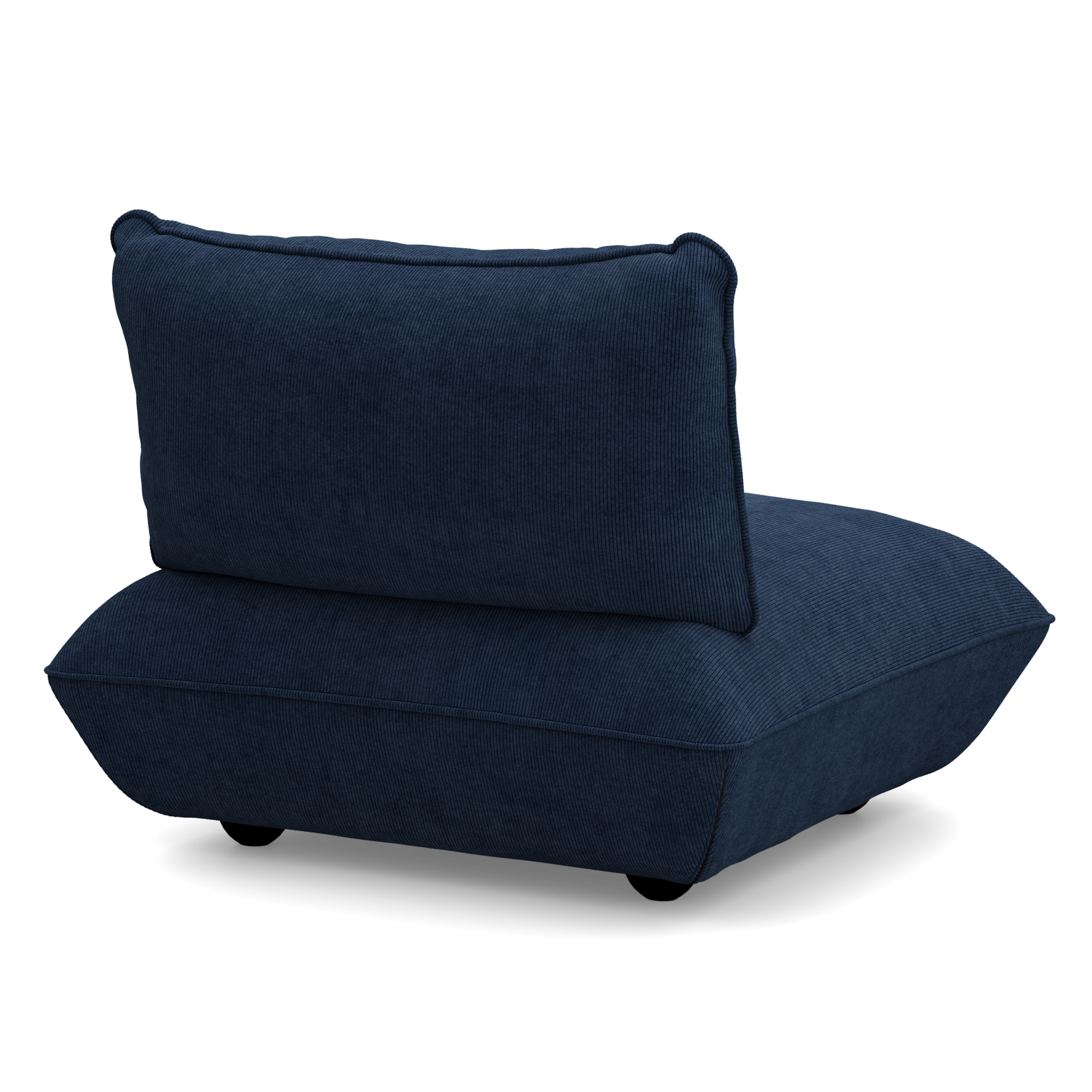 Fauteuil Sumo cord recycled deep blue