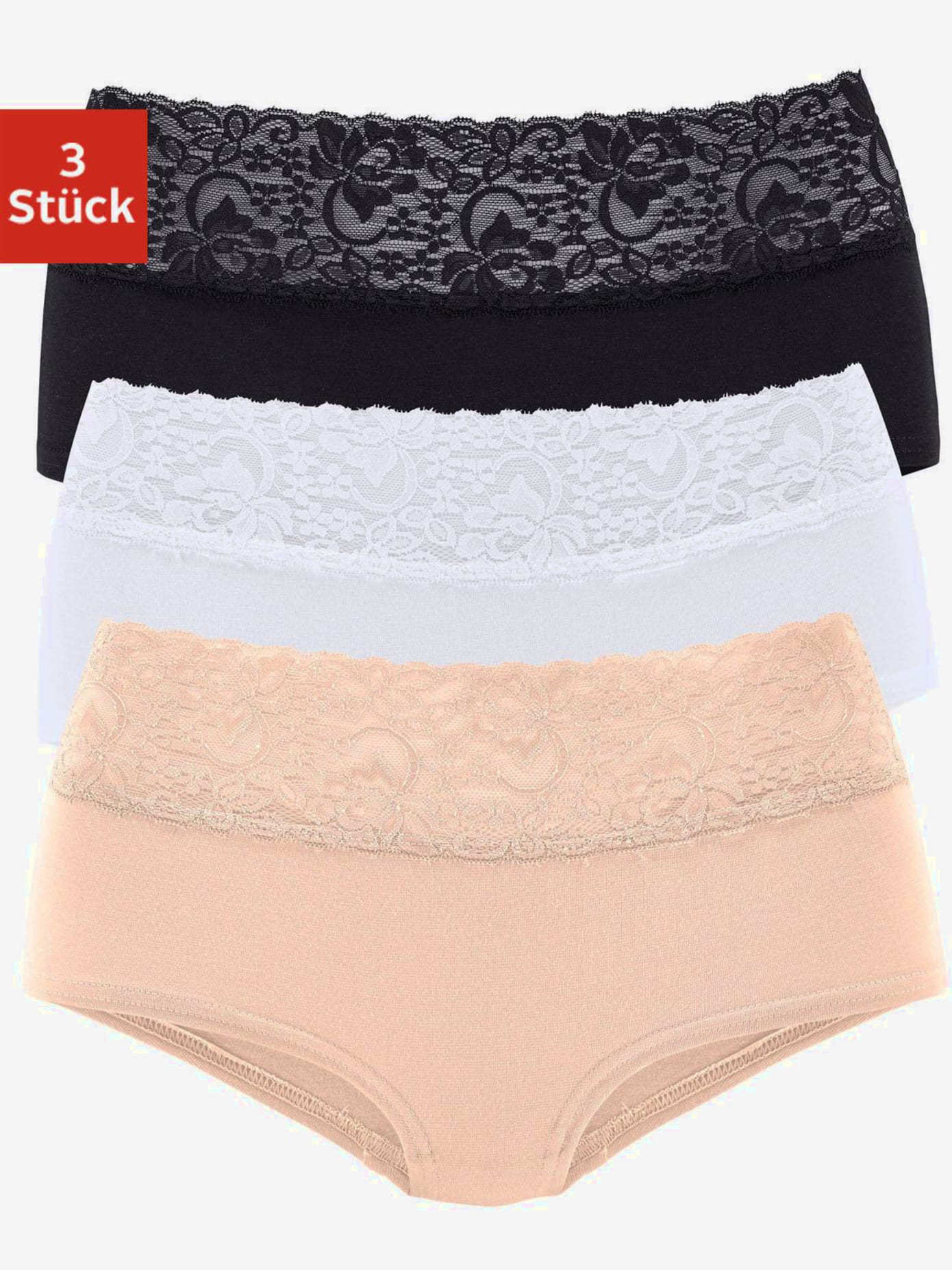 Panty lot de 3 panties vivance