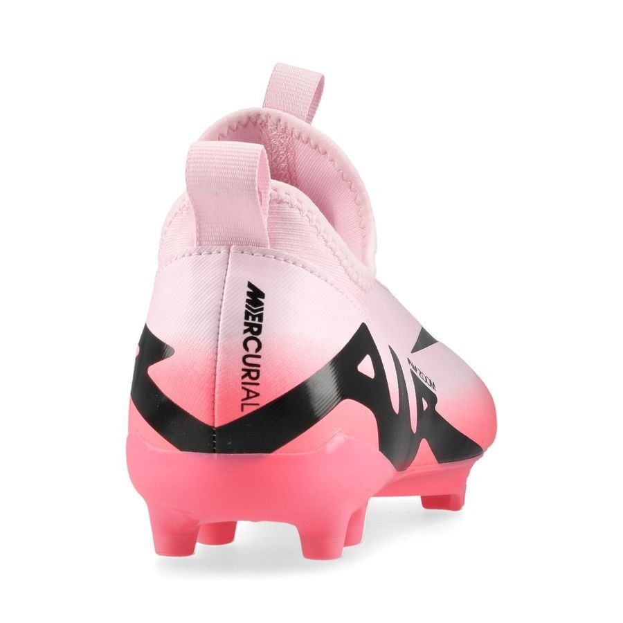 Nike Air Zoom Mercurial Vapor 15 Academy MG Mad Brilliance - Rose/Noir Enfant