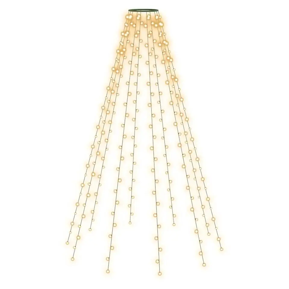 vidaXL - Boomverlichting - Groen - PVC
