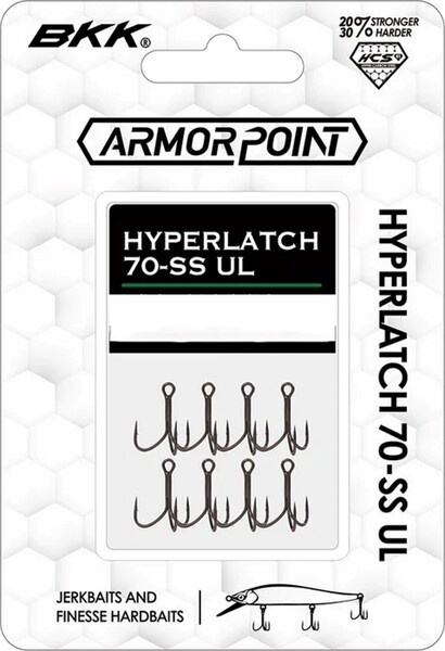 Hameçons Triples BKK Hyperlatch 70-SS UL
