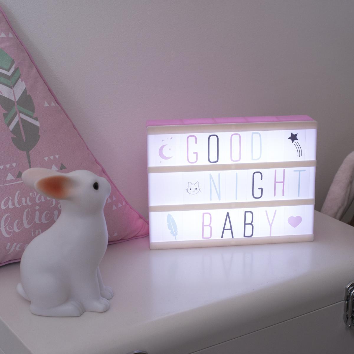 BOITE LUMINEUSE A5 COULEUR KID