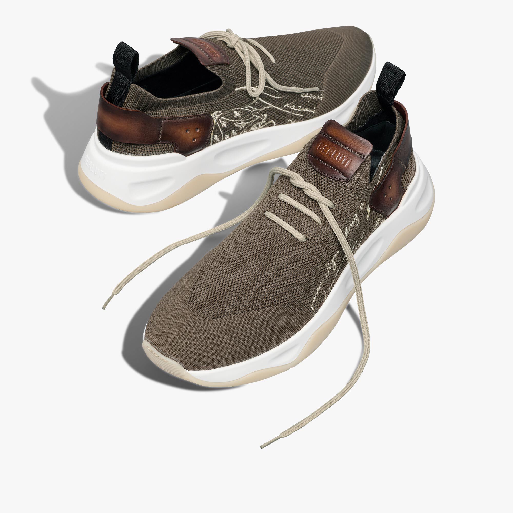 Sneaker Shadow En Maille Et Cuir