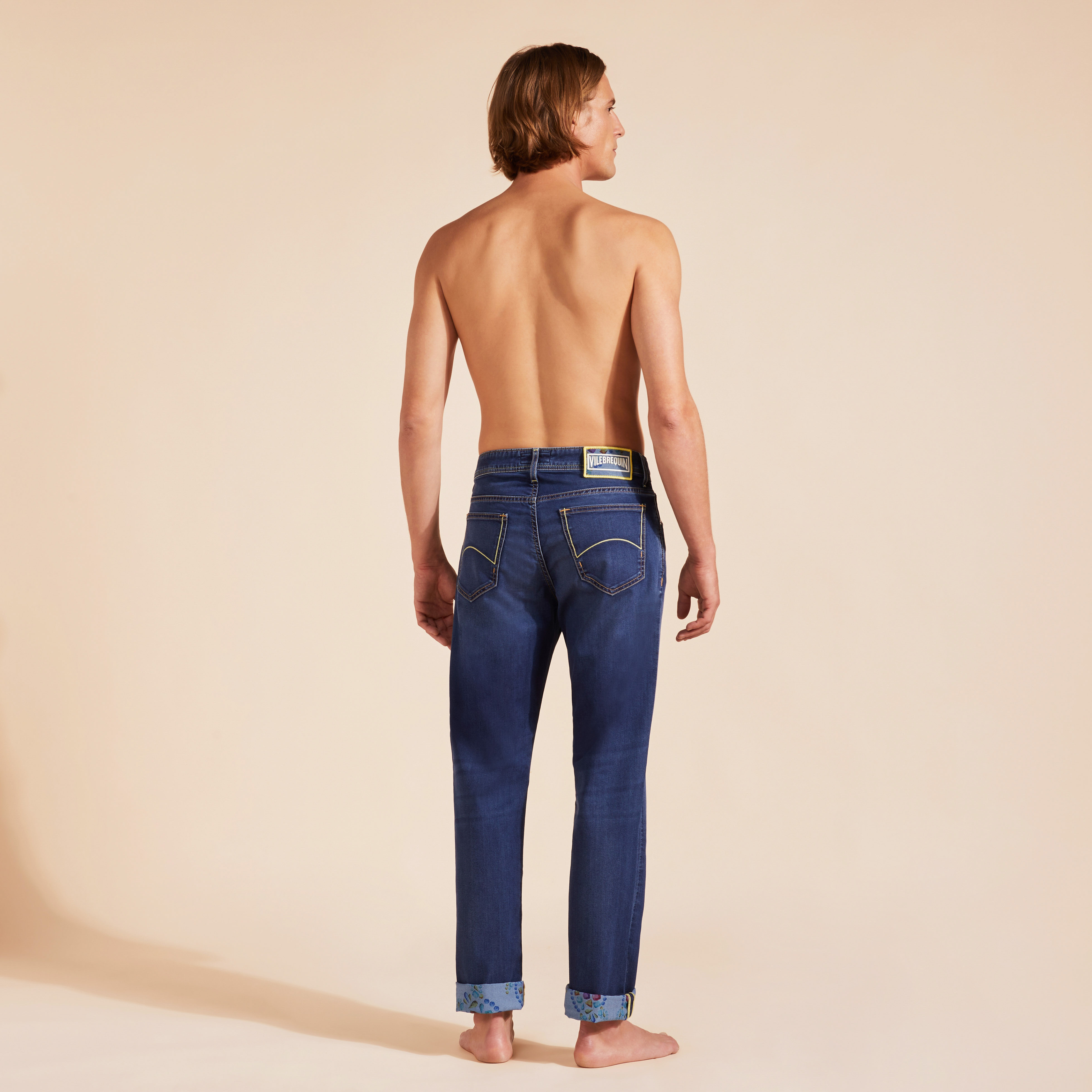 Jean Coupe Droite 5 Poches Homme Vendôme Turtles