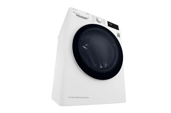 LG RH80V3AV6N - Tørremaskine - Wi-Fi - bredde: 60 cm - dybde: 69 cm - højde: 85 cm - frontbetjening - hvid
