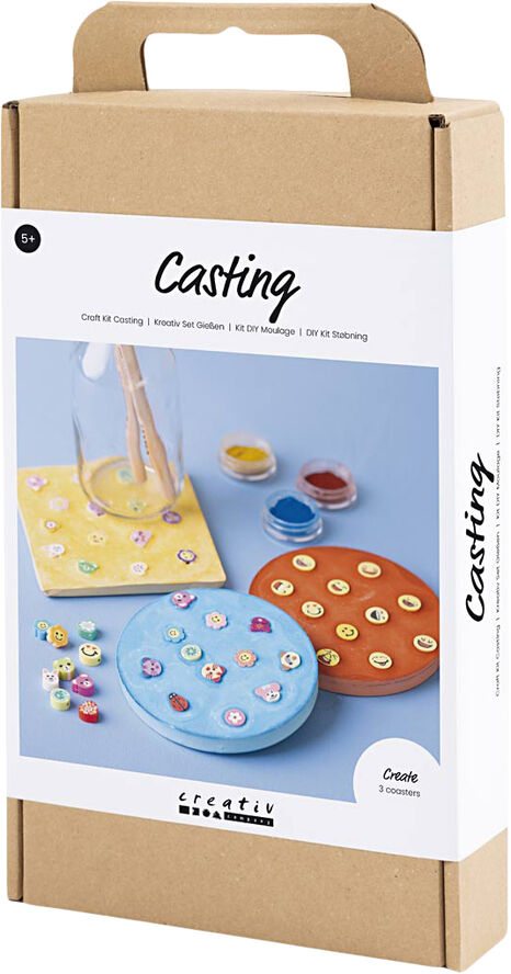Creativ Company DIY Kit Støbning, Platter