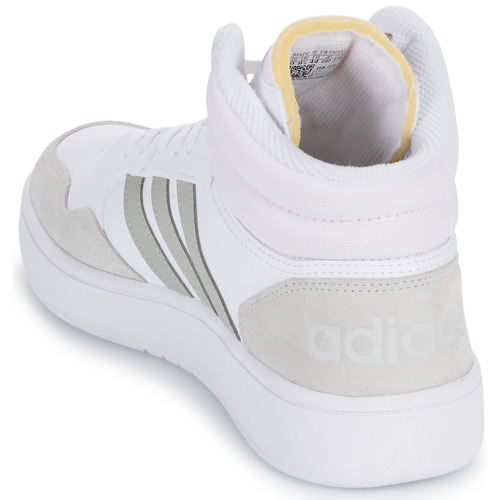 Adidas Sportswear - HOOPS 3.0 MID - Blanc / Beige