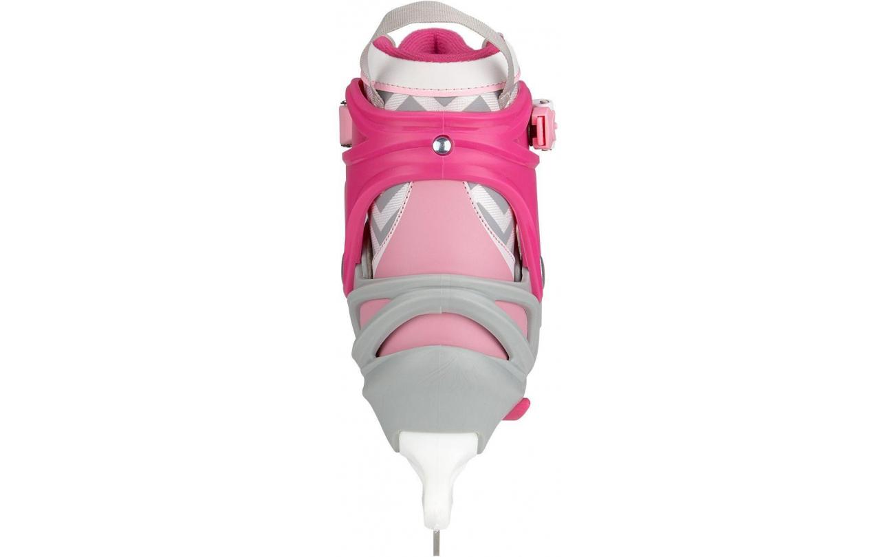 Ijs schaatsen m38-41 wit/roze/grijs