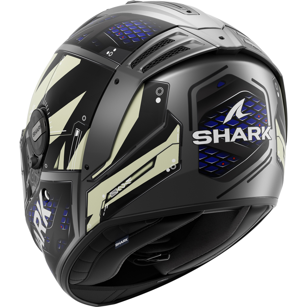 Shark - Casque Spartan RS Stingrey Noir Mat / Gris