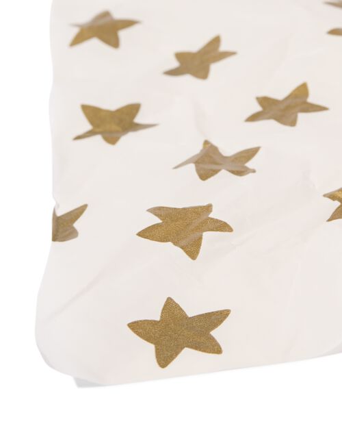 papier de soie étoile dorée