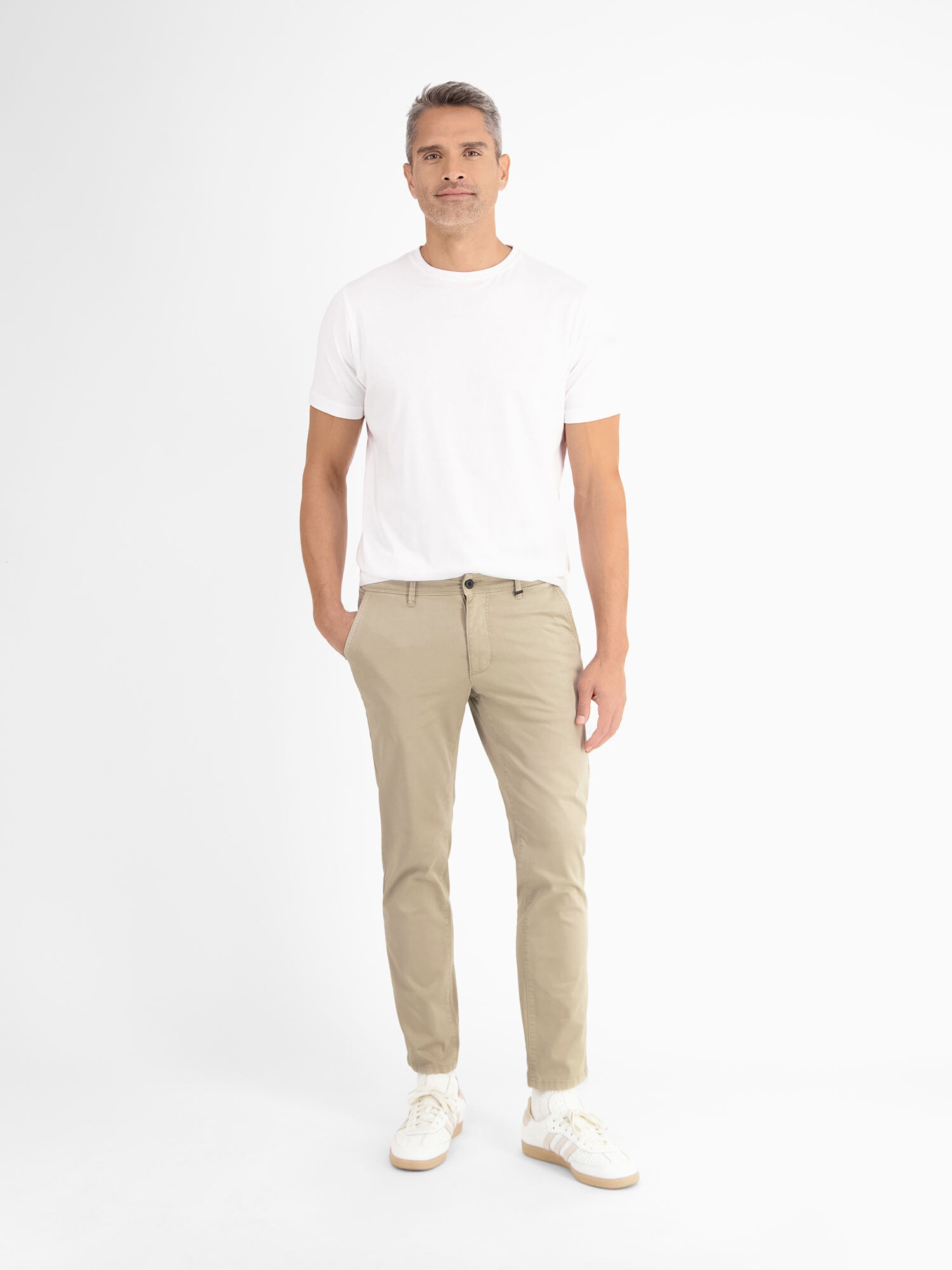 LERROS 5-Pocket-Hose »LERROS Basic Chino in Strukturqualität, SLIM FIT«
