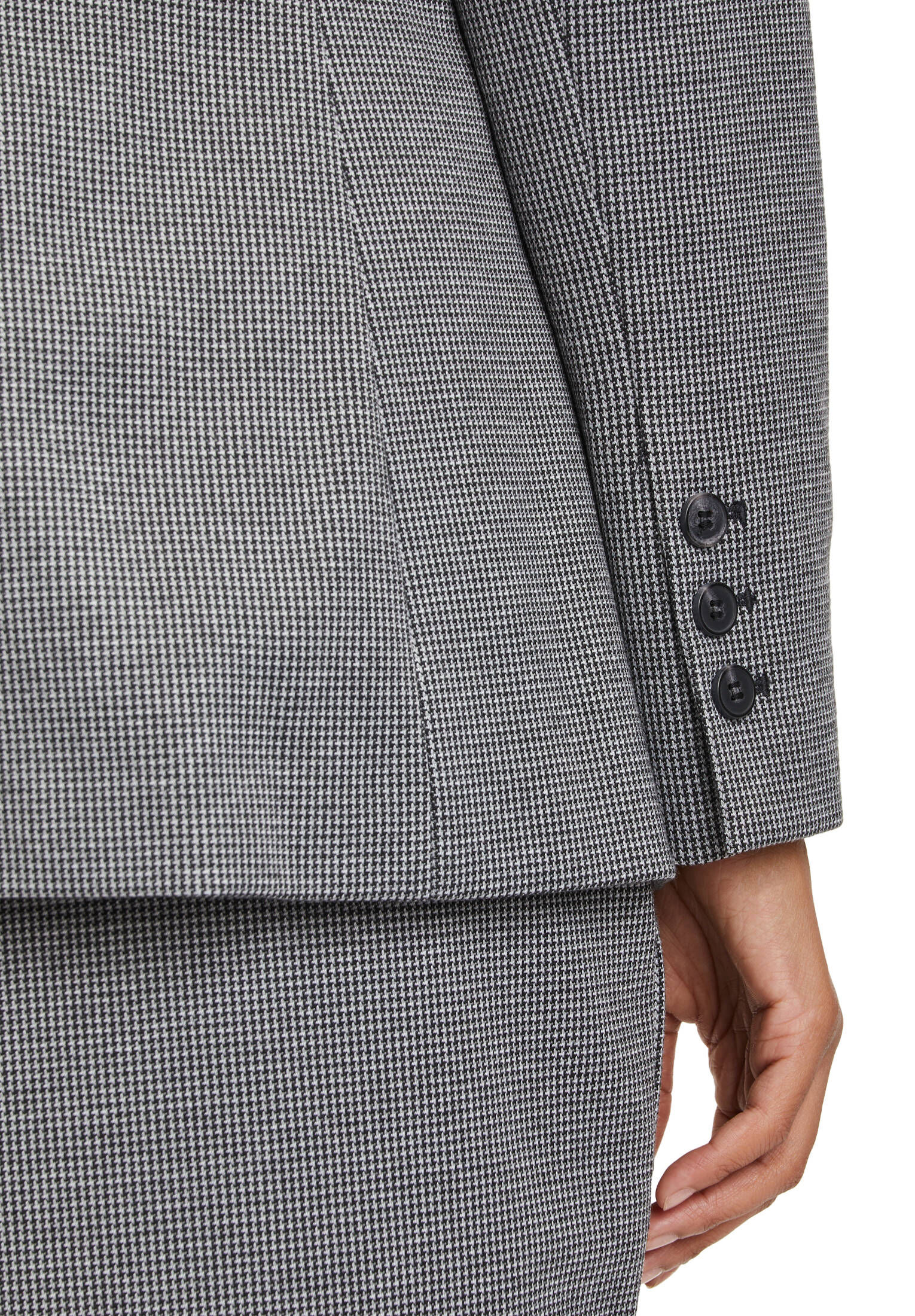 Betty & Co| Damen Longblazer mit Muster