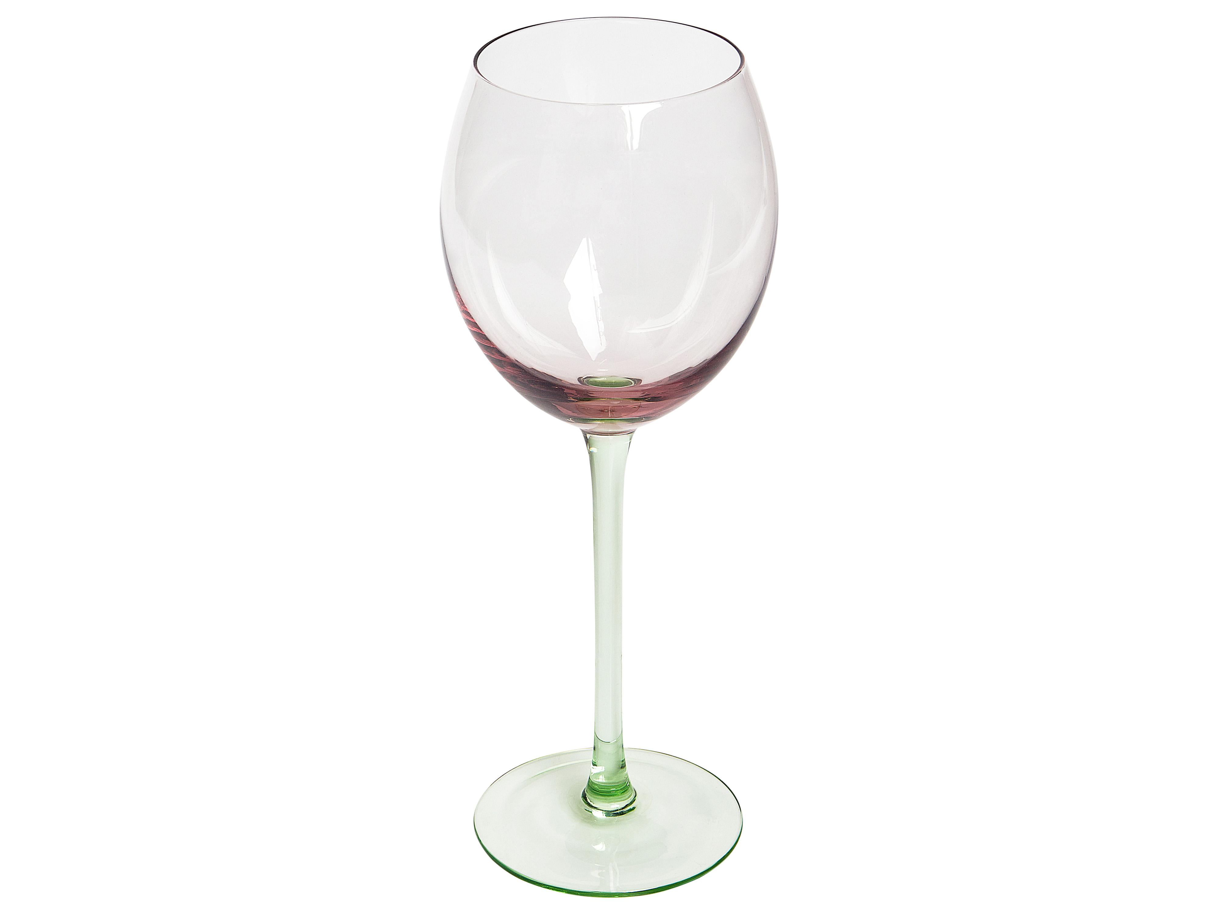 Set van 4 wijnglazen DIOPSIDE 360 ml Roze