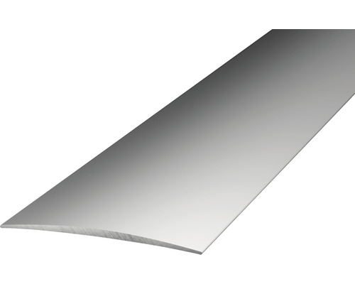 Overgangsprofiel, aluminium, zilver, zelfklevend, 40 x 1000 x 4,6 mm
