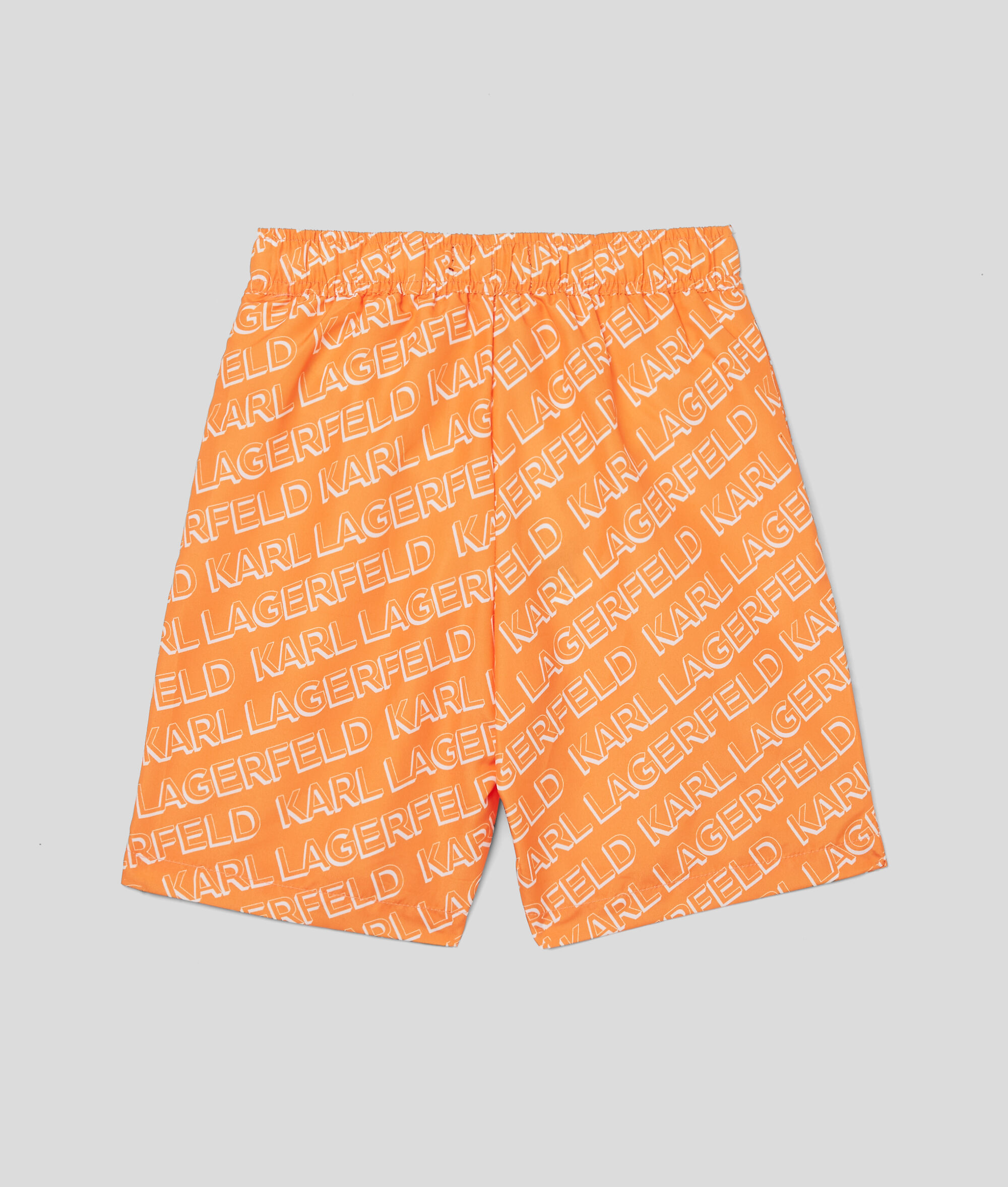 Short de bain pour garçon à logo en diagonale