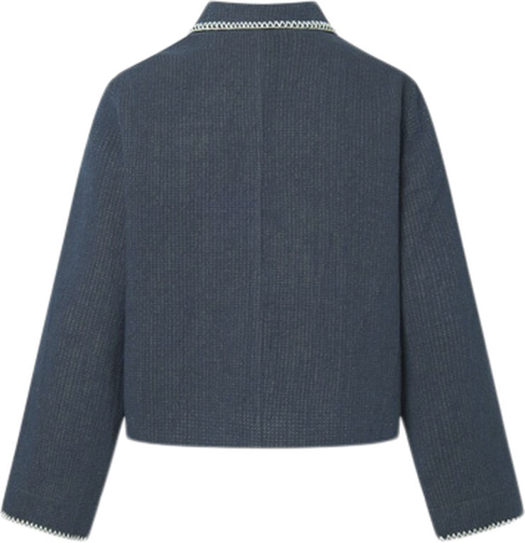 Nué Notes Noel Jacket Blue quilt
