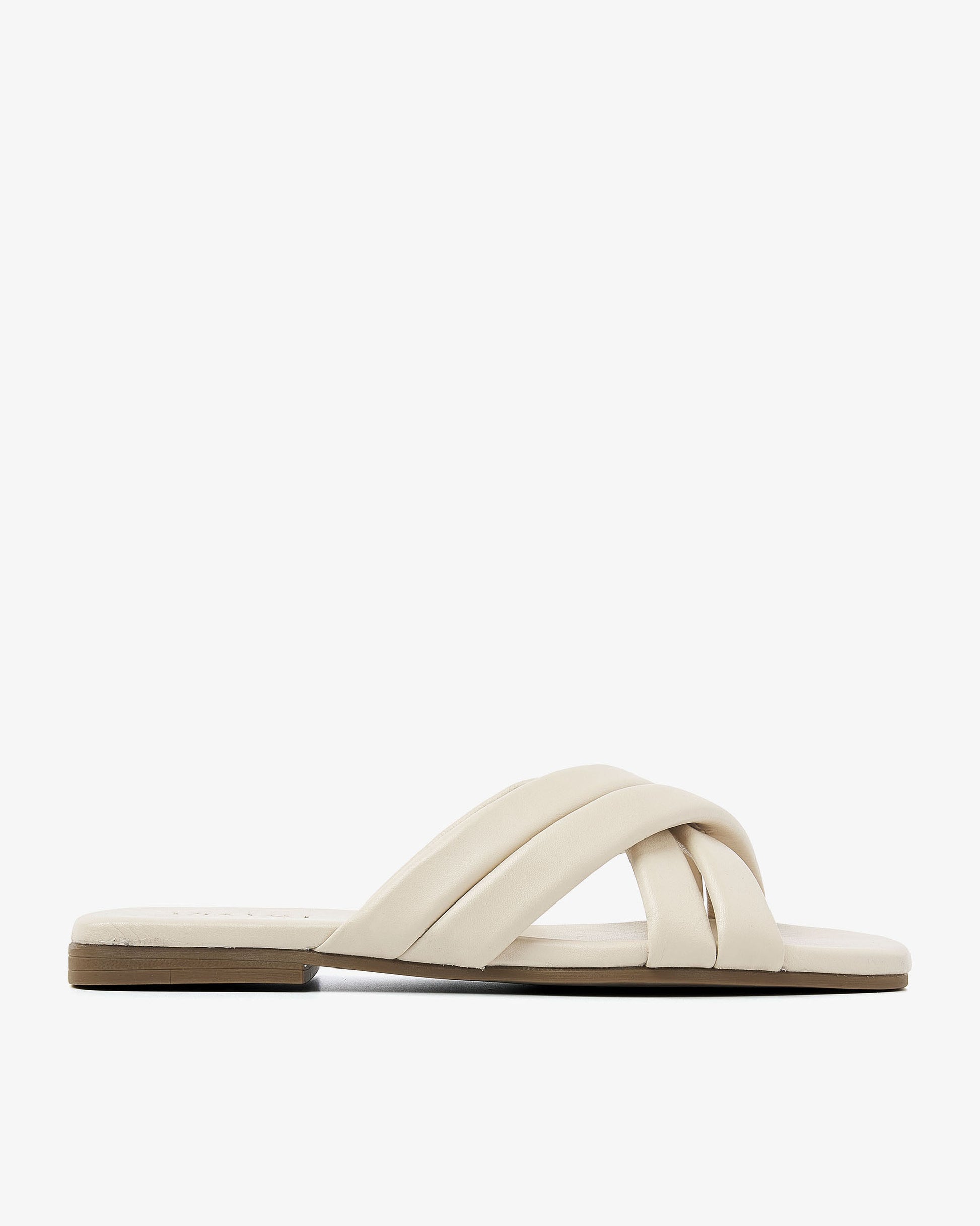 VIA VAI beige slippers Kiki Lot