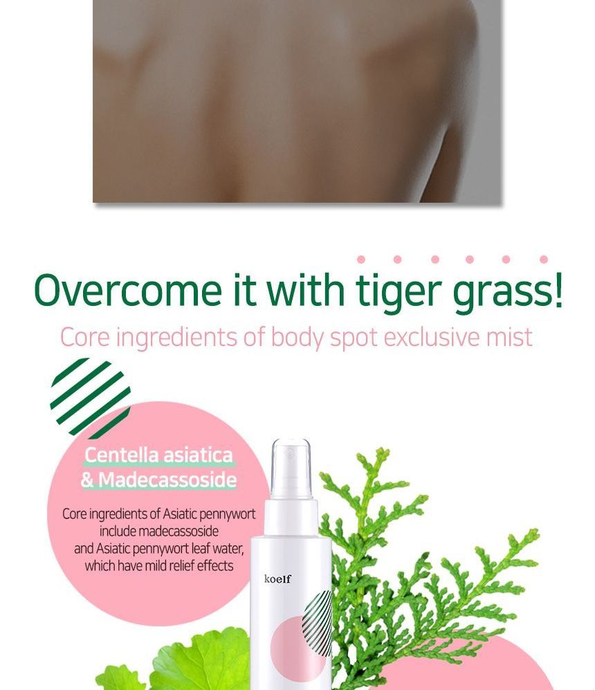 PETITFEE - Koelf Madecassoside Clarifying Body Spray 150ml