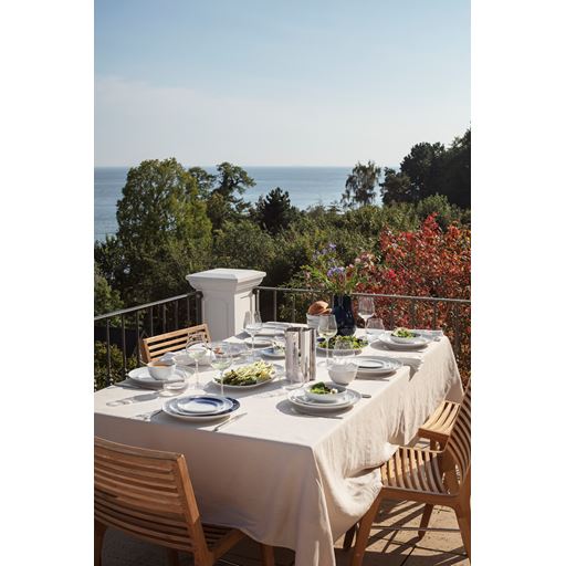 Georg Jensen Koppel Ovalt Serveringsfad, White, Ø31 cm