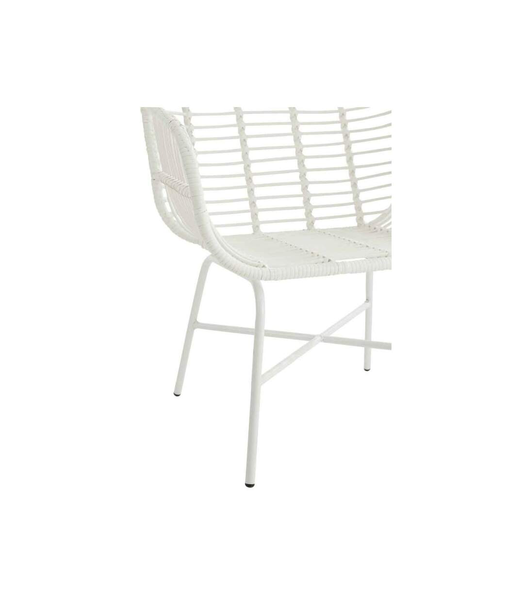 Paris Prix - Chaise De Jardin Design celeste 82cm Blanc