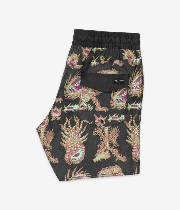Volcom Featured Artist Tetsunori 17 Boardshorts (black)