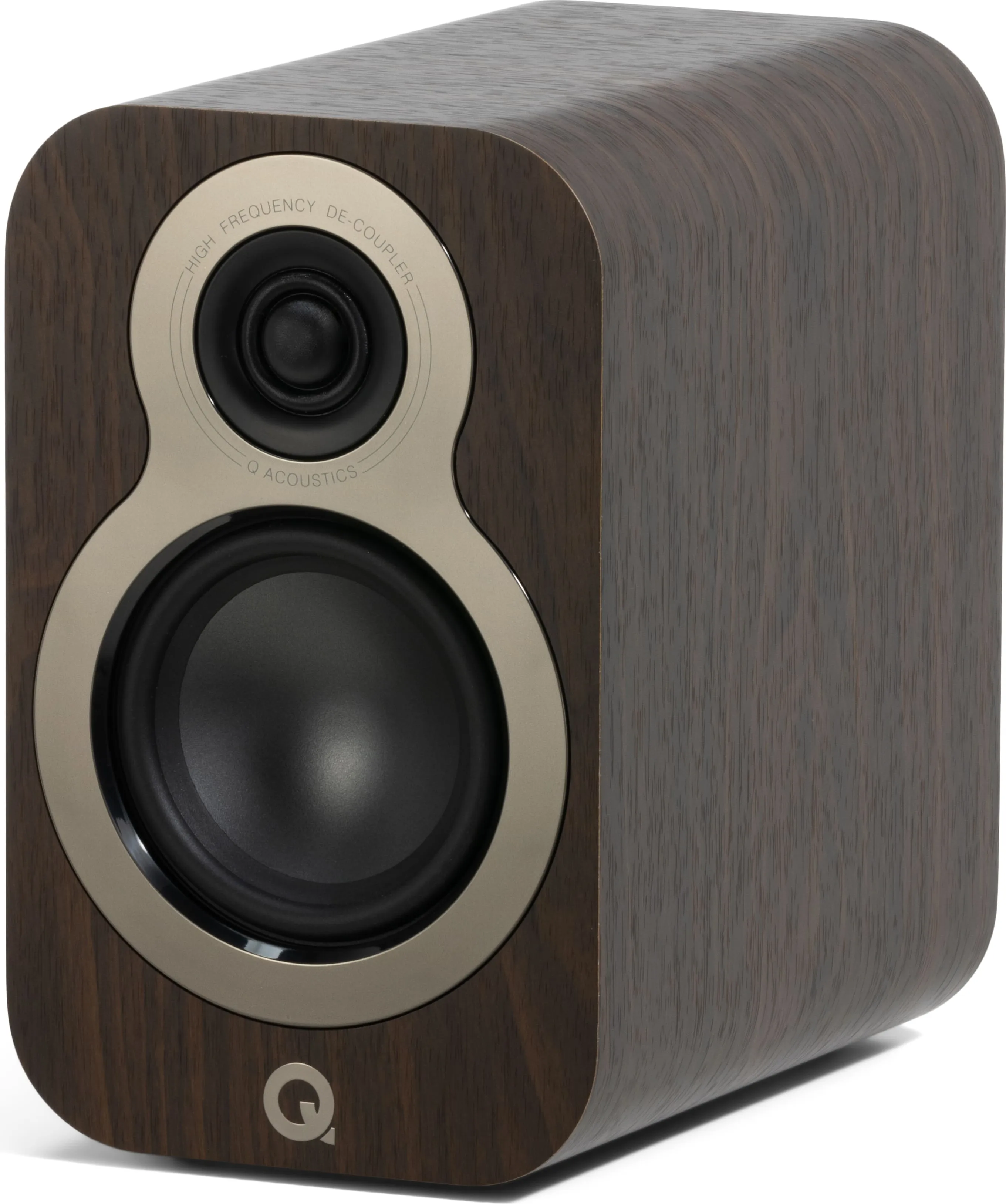 Q Acoustics 3010C Noyer (la paire) Enceintes bibliothèque