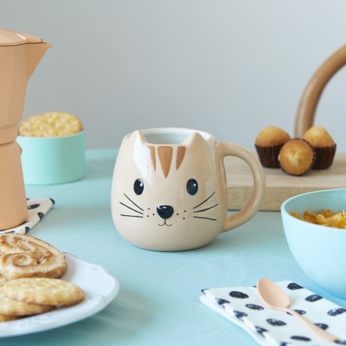 Caneca Balvi Caneca Kitty cor laranja