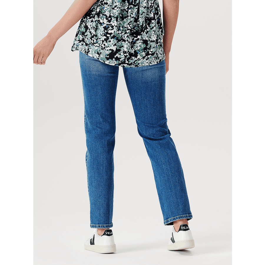 Noppies Straight Umstandsjeans Oaks Vintage Blue